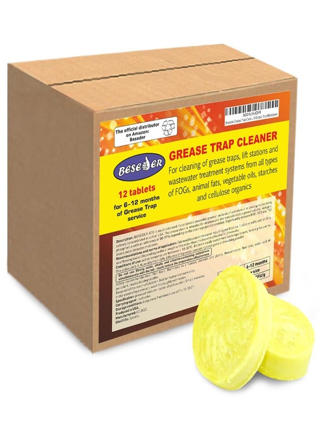 Beseder Grease Trap Cleaner (1 Count (Pack of 12)) - Image 1